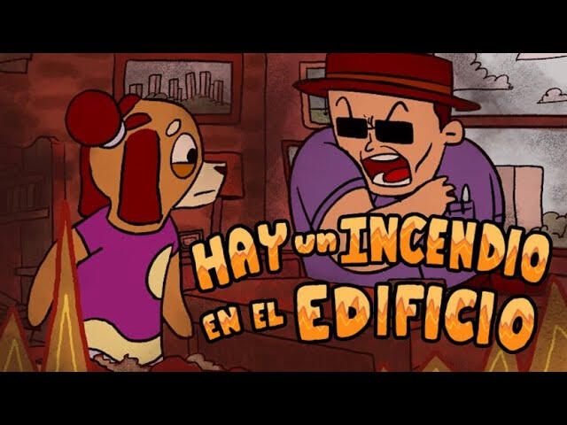 HAY UN INCENDIO EN EL EDIFICIO!